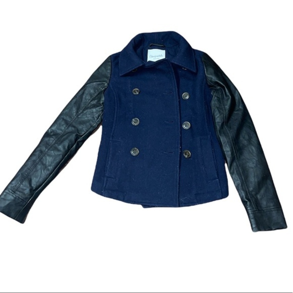 Aeropostale Peacoat Preppy Jacket big button Corpcore Y2K Size XS